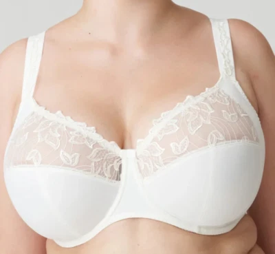Prima Donna Deauville 0161811 Vollschale Bügel BH Gr.90J UK 40H Natur bestickt - Bild 1 von 4