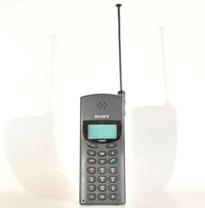 SONY CM-D200 - TÉLÉPHONE PORTABLE BRIQUE CELLULE VINTAGE RÉTRO RARE FILM DE COLLECTION - Photo 1 sur 9
