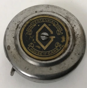 Vintage 6' Feet Foot Metal Tape Measure Master Rule Measuring Made in USA - Picture 1 of 4