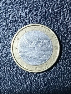 1 Euro Coin Finland - 2005 - Picture 1 of 7