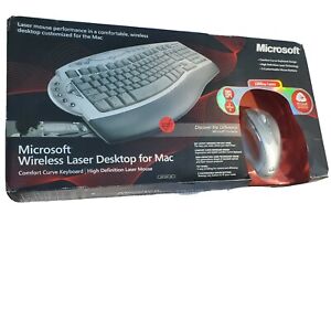 Microsoft Wireless Laser Desktop for Mac (Work on Mac and PC)