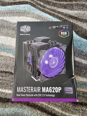 Enfriador MAP-D6PN-218PC-R1 Master MasterAir MA620P RGB refrigeración por aire CPU  Foto 1 de 4