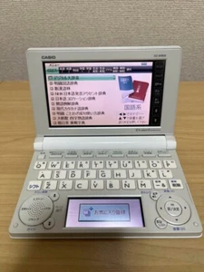 CASIO Ex-word electronic dictionary Advanced English model XD-B9800 white - Picture 1 of 3