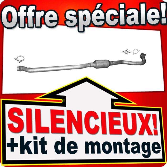 Échappement pour C-CROSSER OUTLANDER PEUGEOT 4007 2.2 D HDi échappement - Photo 1/1