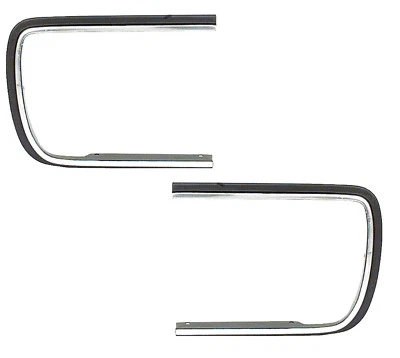 1967 - 1968 Camaro Rally Sport OEM Replacement RS Headlamp Door Molding Set - Image 1 of 4