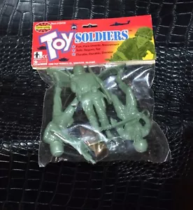 De colección Ven a Jugar Juguete Soldados Plástico Duro 5.5" Alto Militar Hecho en EE. UU. #15410 - Imagen 1 de 2