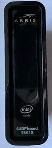 ARRIS SURFboard SBG10 DOCSIS 3.0 16 x 4 Gigabit Cable Modem & AC1600 Wi-Fi - Picture 1 of 4