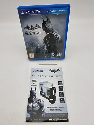 BATMAN ARKHAM ORIGINS BLACKGATE ESP PS VITA PAL VERSION USED - Imagen 1 de 4
