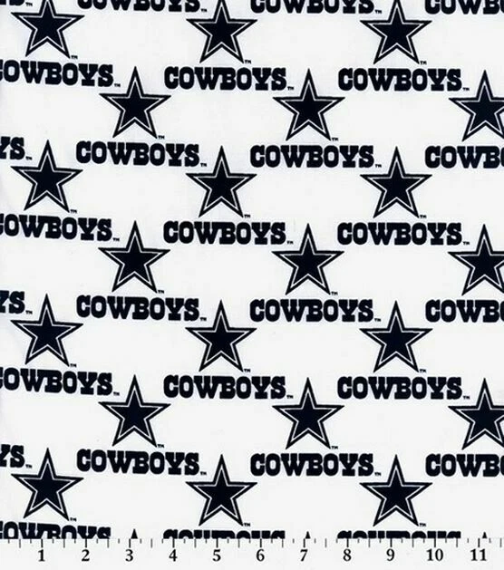 Dallas Cowboys Fútbol Licenciado NFL Tela Cuarto Graso 18"x29" - 100% Algodón Foto 1 de 1