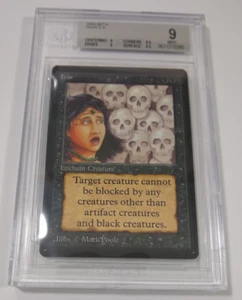 BGS 9 Beta Fear MTG Graded MINT vintage 93/94 old school NM - Picture 1 of 6