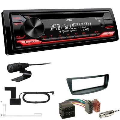 JVC KD-DB622BT DAB inkl Antenne Bluetooth Einbauset für Toyota Aygo bis 07/2014 - Bild 1 von 4