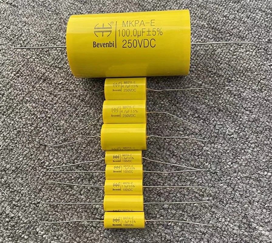BEVENBI 1/5pcs 100V~400V 0.1uF~100uF MKP Audio Metallized Polypropylene Film Capacitor