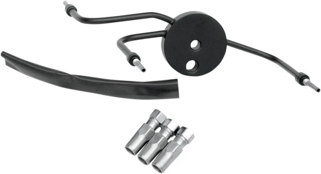 Magnum BYO DOT Juego de línea de freno Camiseta de freno de repuesto Negra 493002 Harley Davidson Foto 1 de 1