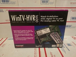 Hauppauge WinTV-HVR-1600 PCI TV Tuner Card w/ Remote, Cables, Discs - Picture 1 of 15