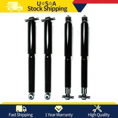 Conjunto de 4 piezas de amortiguadores delanteros traseros FCS para Jeep Wrangler TJ 1997-2006 Foto 1 de 4