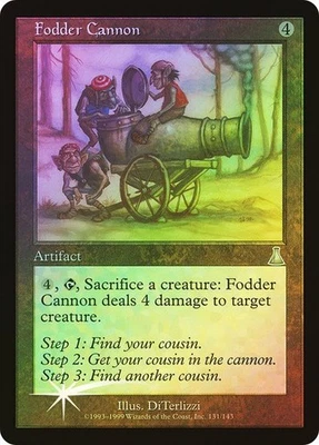 Urza's Destiny  MTG  FOIL  Fodder Cannon   Magic - Image 1 of 2