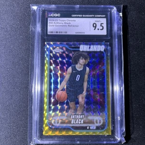 Anthony Black 2024-25 Topps Chrome Gold Geometric Orlando /50 CGC  - Bild 1 von 2