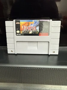 Cartuccia SNES Utopia Creazione di una Nazione Autentica - Foto 1 di 4