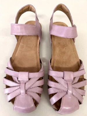 Sandalias para mujer Earth Origins Lyndon Lana de cuero pescador malva 12 M Foto 1 de 4