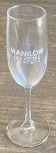 Barry Manilow 6oz Champagne Glass From Westgate Casino Las Vegas Brand New! - Picture 1 of 1