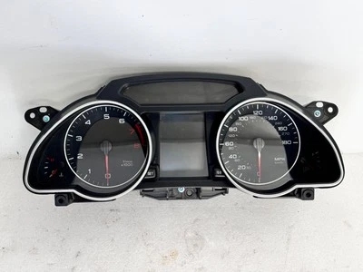 Audi A5 2010 2011 2012 cabezal de instrumento velocímetro cuadro de indicadores OEM Foto 1 de 4