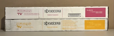 Cajas selladas originales Kyocera TK-8527 magenta y amarillo TK-8527M TK-8527Y Foto 1 de 4