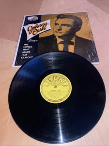 Vtg. 1958 Johnny Cash Sings: The Songs That Made Him Famous SLP 1235 Sun Records - Picture 1 of 4