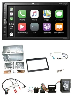Pioneer USB Lenkrad DAB 2DIN Bluetooth Autoradio für Citroen Berlingo 08-18 PDC - Bild 1 von 4