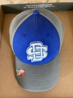 South Dakota State Jackrabbits "Jacks" Blue Gray Adjustable Baseball Cap New - Image 1 of 4
