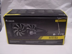 NOWOŚĆ - CORSAIR H115i 280MM CHŁODNICA CIECZY PROCESORA - WENTYLATORY KOMPUTEROWE - Zdjęcie 1 z 3