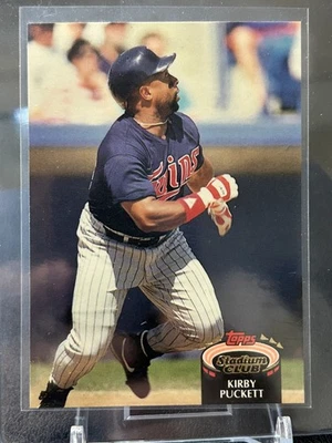 1992 Topps Stadium Club - Kirby Puckett #500 - Image 1 of 2