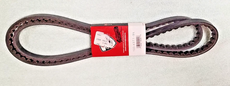BELT,COGGED, EXMARK 133-4371-SL  NEW OEM GENUINE - Image 1 of 1