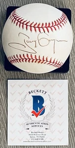 SPECTACULAR TONY GWYNN LICENSED BECKETT AUTHENTICATED SIGNED NEW N. L. BASEBALL - Picture 1 of 3