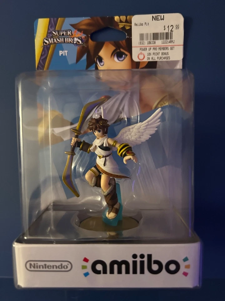 amiibo Super smash bros/ PIT 银色 — 第 1/1 张图片