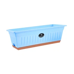 Flower Window Box Vegetable Planter Windowsill Planter 50x19x16cm with Drainage - Picture 1 of 21