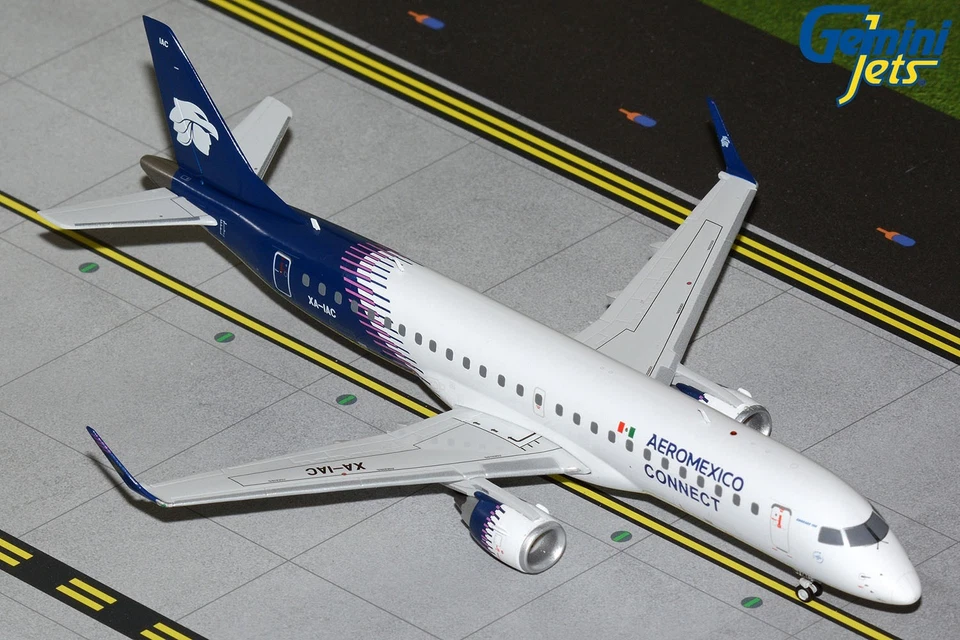 Aeromexico Connect Embraer E-190LR XA-IAC GeminiJets G2AMX1386 Scale 1:200 - Image 1 of 1