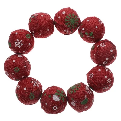 10pcs Assorted Color Cat Teaser Balls for Christmas Fun for Pet Cats - Image 1 of 4