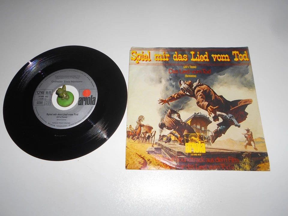 Ennio Morricone - Spiel mir das Lied vom Tod (1968) Vinyl 7` inch Single Vg + - Bild 1 von 2