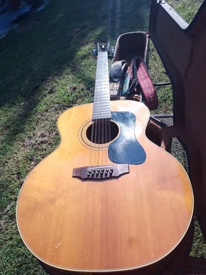1973 Guild USA F112 N 12-String Original Case Fantastic Sound & Playability Jams - Image 1 of 4