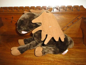 Dakin 1983 CHEWIE NEWGETT Co. MOOSE Bendy Plush - Picture 1 of 4