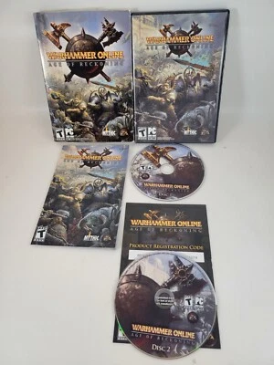 Warhammer Online: Age of Reckoning (PC Game DVD-ROM, 2008) CIB - Image 1 of 4