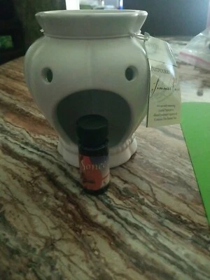 Calentador de cera Florasense quemador a fuego lento vela de luz de té blanco clásico  Foto 1 de 4