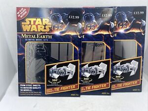 Star Wars Tie Fighter Metal Earth 3D Laser Cut Steel Model Kit Only One Per Sale