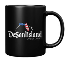 DeSantisland Ron DeSantis Florida Land of Liberty BLACK Mug