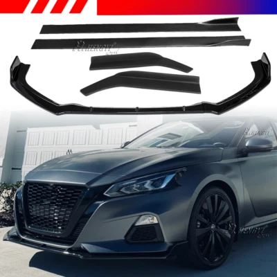 PARA NISSAN ALTIMA 2019-2022 PARACHOQUES DELANTERO ALERÓN LABIO DIVISOR LATERAL TRASERO CONJUNTO KITS Foto 1 de 4