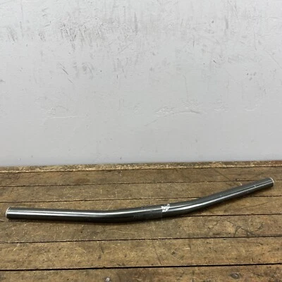 Vintage Strong Handlebar Gray  Black 22" 560 mm 25.4 mm 80s 90s Mountain Alloy - Image 1 of 4