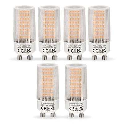 GU10 LED Lampe Mais 3.5W Warmweiss 2700K Ersetzt 50W Halogen Leuchtmittel 385... - Bild 1 von 4