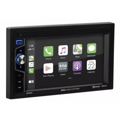 Boss Audio BE62CP 6.2" Touchscreen Digital Multimedia Receiver w/ Apple CarPlay - Image 1 of 4