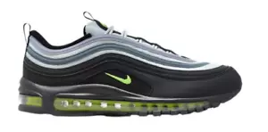 Nike Air Max 97 Running ShoesBlack / Silver / Green Sz 12 DX4235 001 NIB - Picture 1 of 5
