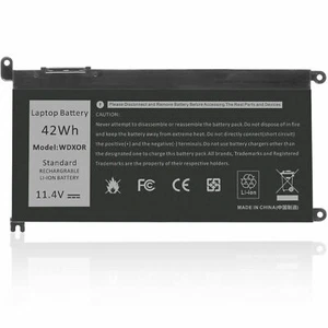 New Genuine Battery for DELL INSPIRON 15 P66F P75F 13 P69G WDX0R - Picture 1 of 5
